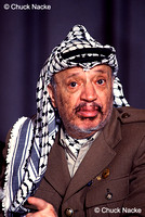 Yasir Arafat (1929-2004) Chairman of the PLO.
