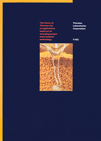 Brochure Cover for Thoratec Laboratories